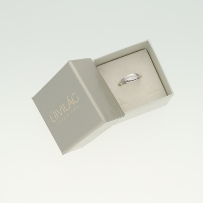 Fehér arany gyűrű 52-es méret (630494WG)